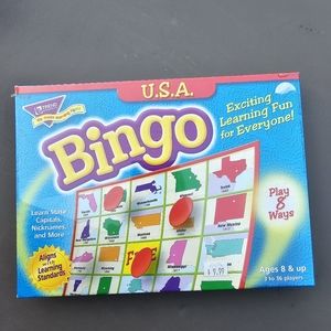 US 50 state bingo game